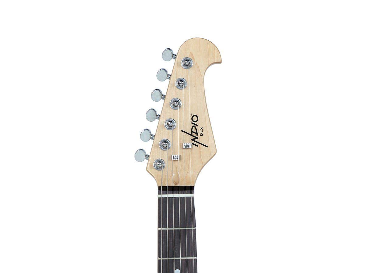 Monoprice Indo Series 6 String Alder-Body Electric Guitar - Right Handed Natural Finish (610886) | Perfect for Beginners, Live Performances & Home Recording Studios