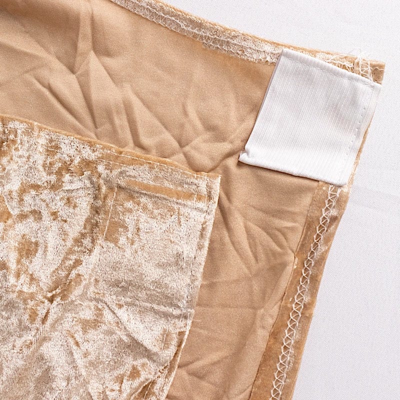 Luxury Crushed Velvet Stretch Spandex Banquet Chair Covers - Elegant & Durable for Weddings, Parties, and Events