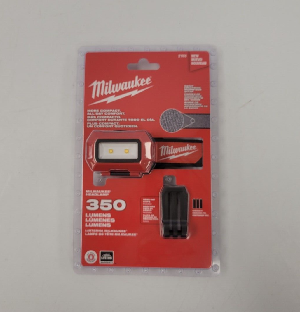Milwaukee 2103 LED Flashlight - High Lumens, Durable & Waterproof for Camping, Hiking & Emergency Use