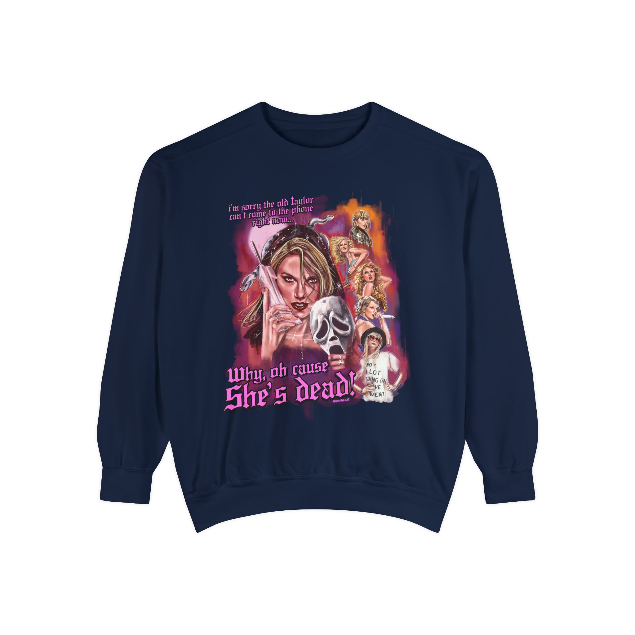 Look What You Made Me Do Crewneck Sweatshirt | Taylor Swift Inspired Pullover | Casual Streetwear for Concerts & Everyday Wear