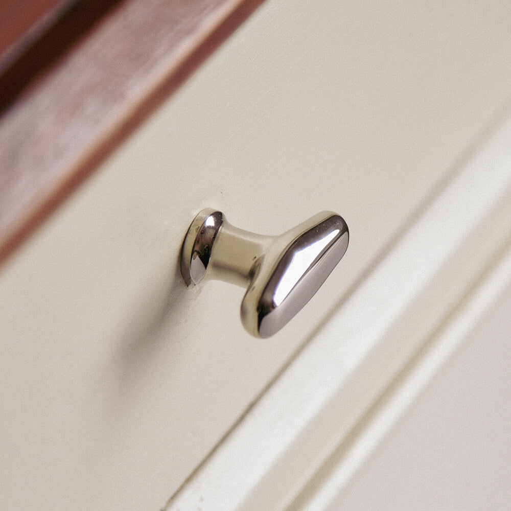 Polished Nickel Cabinet Knobs - Elegant & Durable Hardware for Kitchen & Bathroom Cabinets - Perfect for Modern Home Decor & DIY Projects
