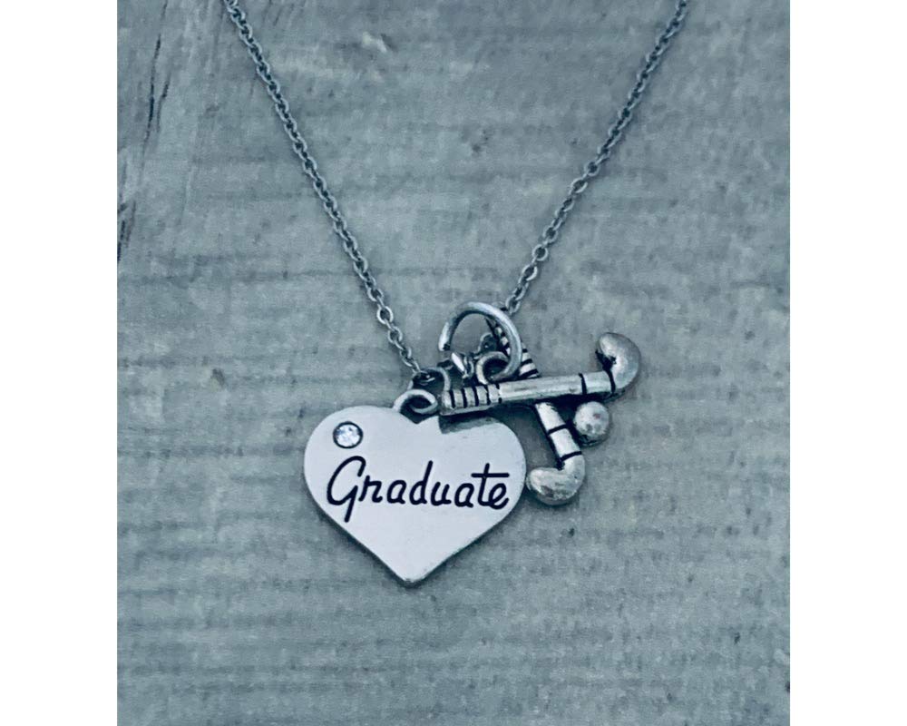 2025 Graduation Necklace - Personalized Sports Themed Jewelry for Graduates, Class of 2025 Gift | Perfect for High School & College Graduation Ceremonies, Senior Week & Commencement Parties