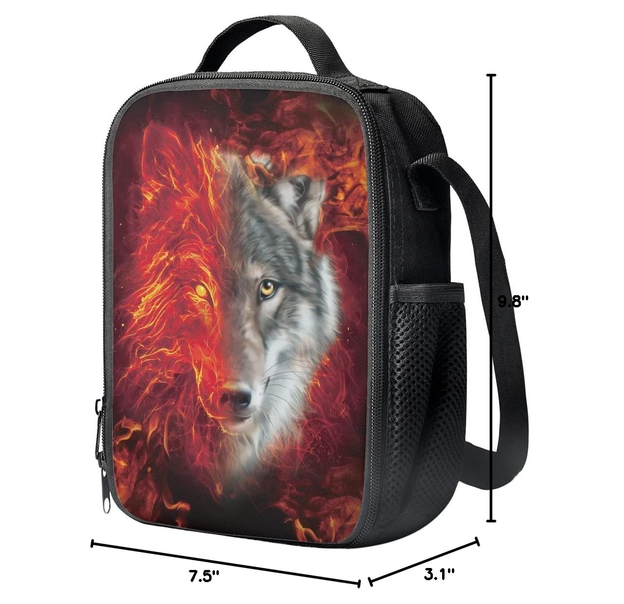 AFPANQZ Insulated Lunch Bag - Large Capacity Reusable Food Storage Tote with Adjustable Strap | Perfect for Work, School, Picnics & Outdoor Activities | Keeps Meals Fresh & Cool