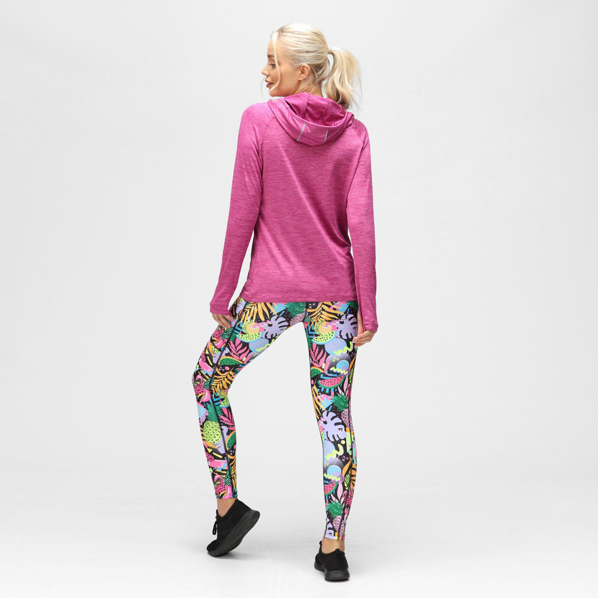 Raspberry Cowl Neck Hoodie for Women - Soft & Cozy Pullover Sweatshirt - Perfect for Casual Wear, Fall & Winter Outfits