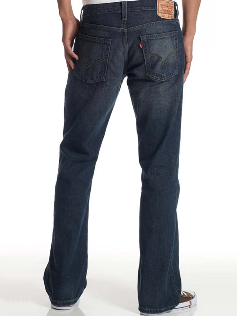 Levi's 055274257 Men's Slim Bootcut Jeans - Classic Denim Pants for Casual Wear & Night Out | Perfect for Everyday Style & Western Looks
