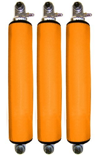 Yamaha YFZ450 & YFZ450R VPS Shock Cover - Durable Orange Shock Protector for ATV & Off-Road Racing - Perfect for Trail Riding, Motocross & Dirt Bike Adventures