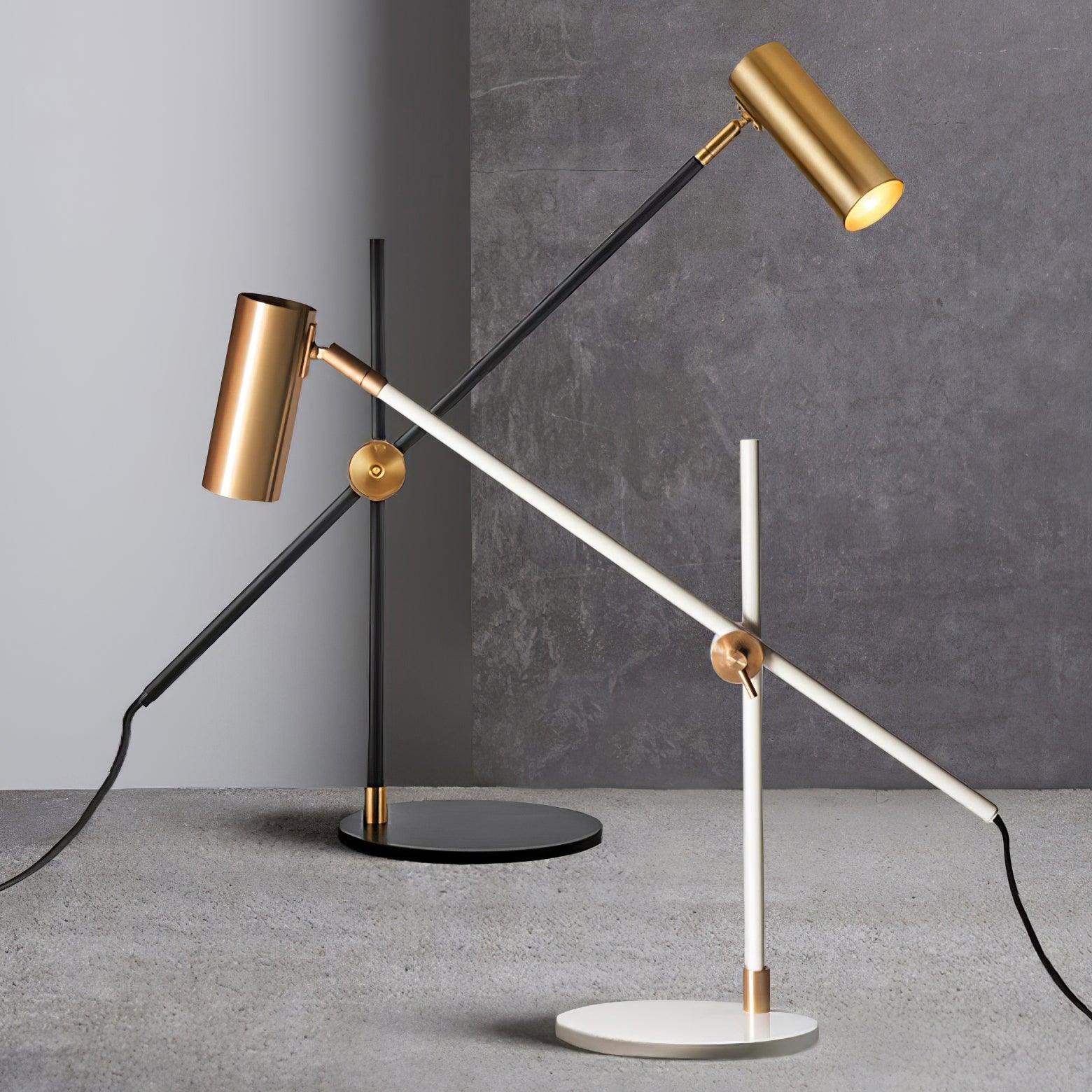 Modern LED Table Lamp with Adjustable Brightness - Perfect for Reading, Studying, and Bedroom Decor