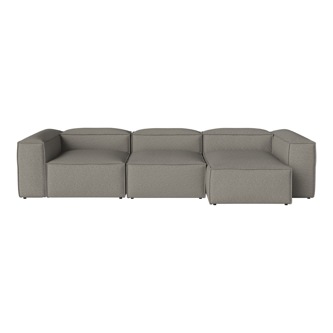Cosima 3-Seater Sofa with Chaise Lounge - Modern L-Shaped Sectional Couch for Living Room, Apartment & Small Spaces - Soft Fabric Upholstery & Sturdy Frame - Perfect for Relaxing, Entertaining & Family Movie Nights