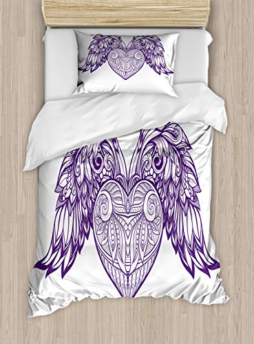 Dark Purple Pale Mauve