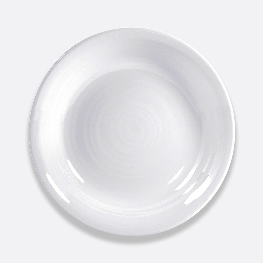 Bernardaud Origine Deep Round Dish - Elegant Porcelain Dinner Plate for Fine Dining & Special Occasions - Perfect for Restaurants, Weddings & Home Entertaining