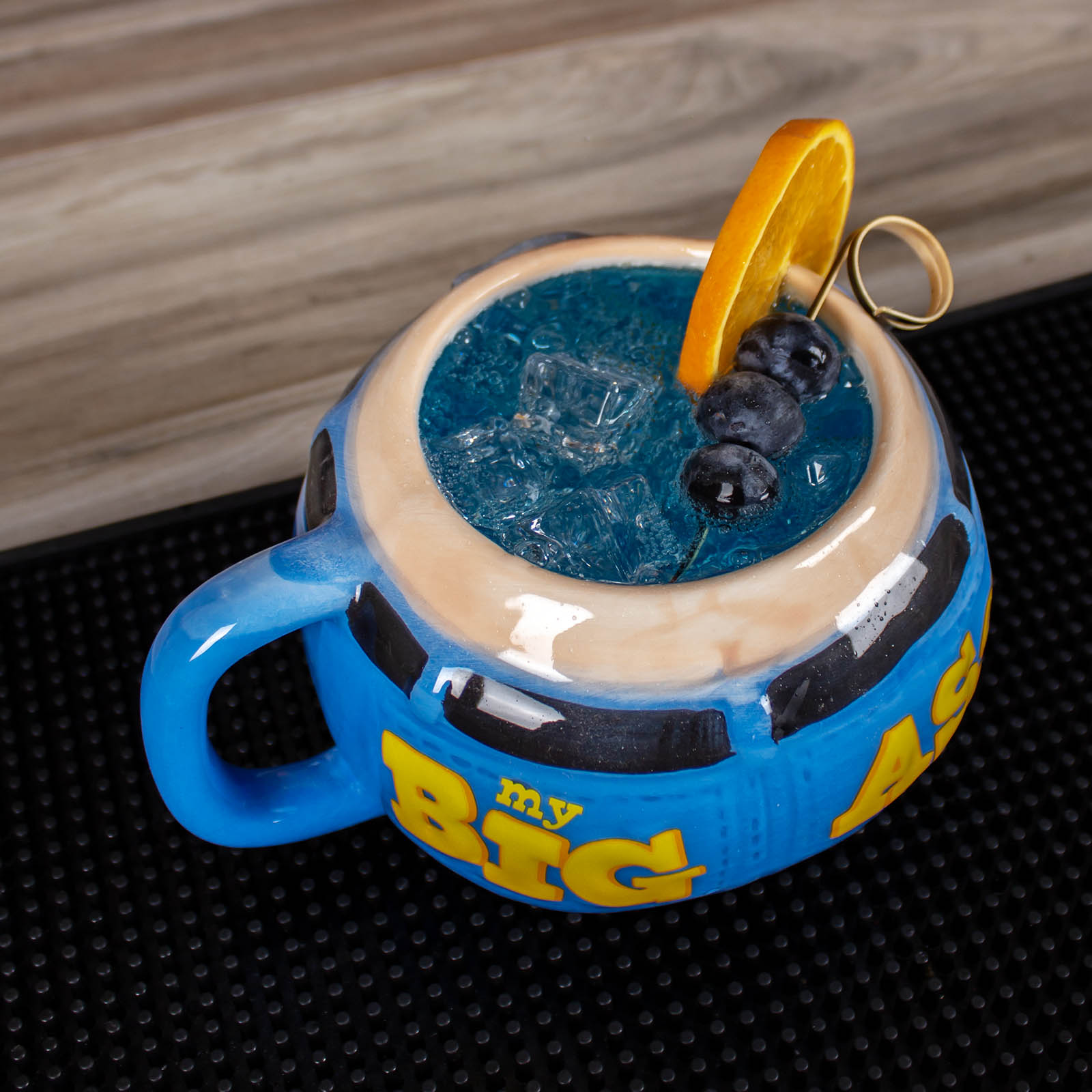 24oz Big Ass Tiki Mug - Large Ceramic Tropical Drink Cup for Cocktails, Beer & Smoothies - Perfect for Luau Parties, Beach Bars & Summer Gatherings