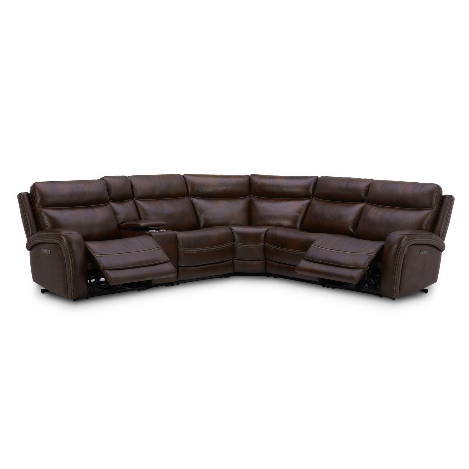 Blair 6-Piece Sectional Sofa Set 7005CG Upholstered in Premium Fabric - Perfect for Living Room, Family Room & Home Theater