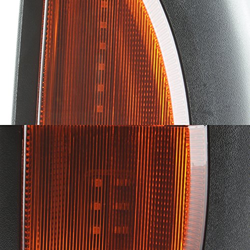 AKKON Power Heated Telescoping Turn Signal Towing Side Mirrors for Toyota Tundra & Sequoia - Enhanced Visibility & Safety for Towing & Night Driving