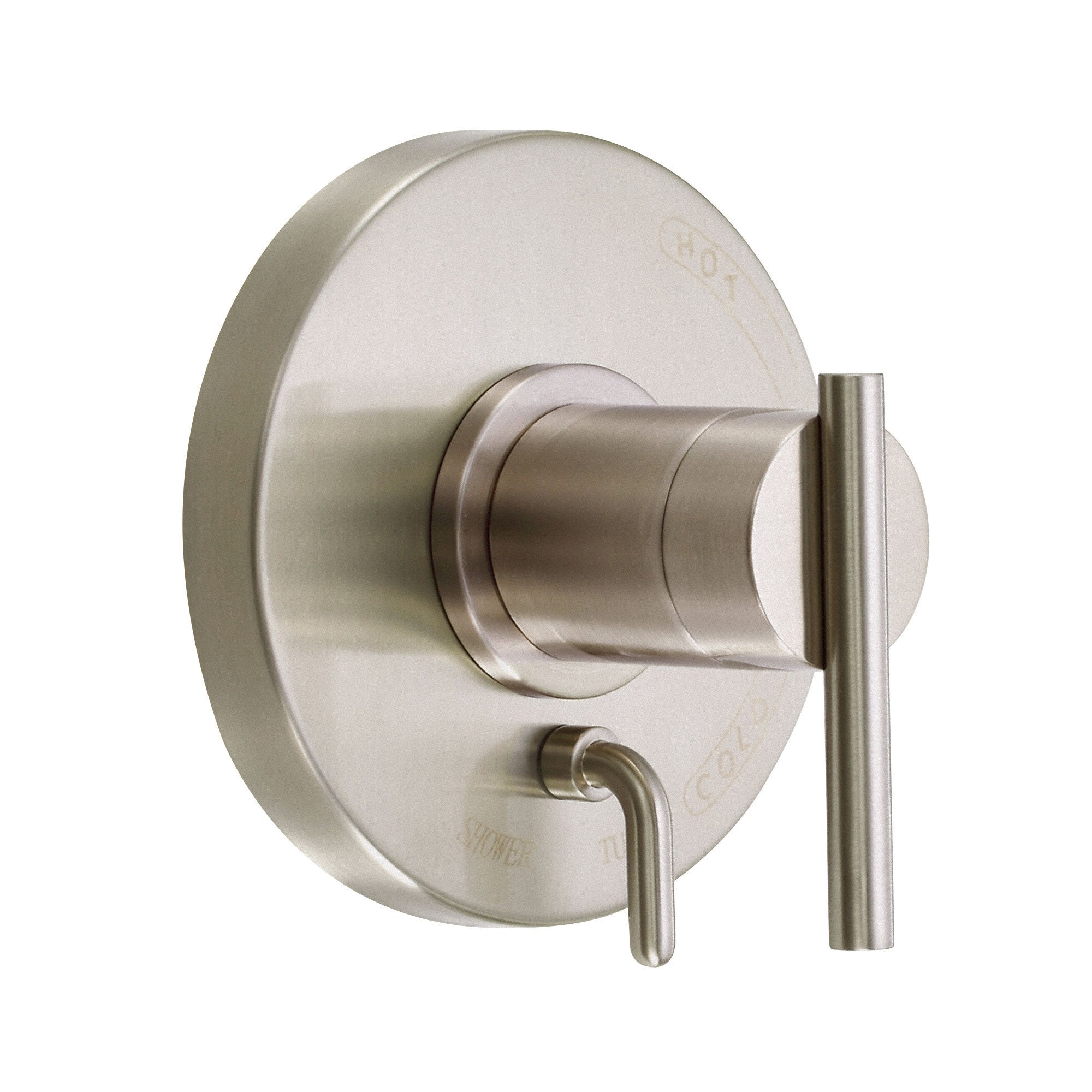 Danze Parma Brushed Nickel Pressure Balance Shower Valve with Diverter - Includes Rough-in Valve for Bathroom & Shower Renovation | Perfect for Modern Home Upgrades & Spa-Like Experience