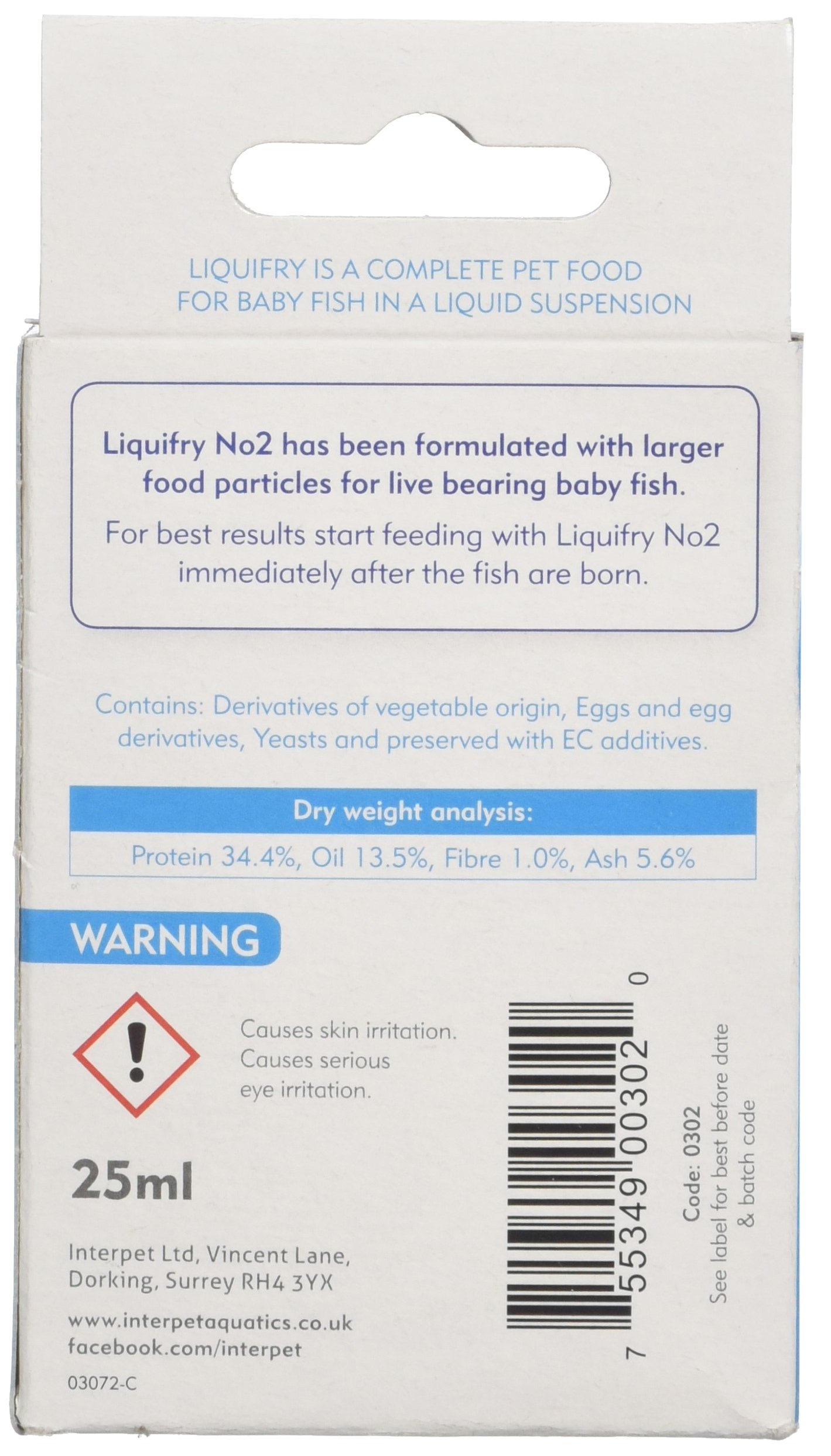 Liquifry Baby Food for Livebearers - Premium Fry Food for Guppies, Mollies & Platys - Ideal for Newborn Fish & Aquarium Breeding