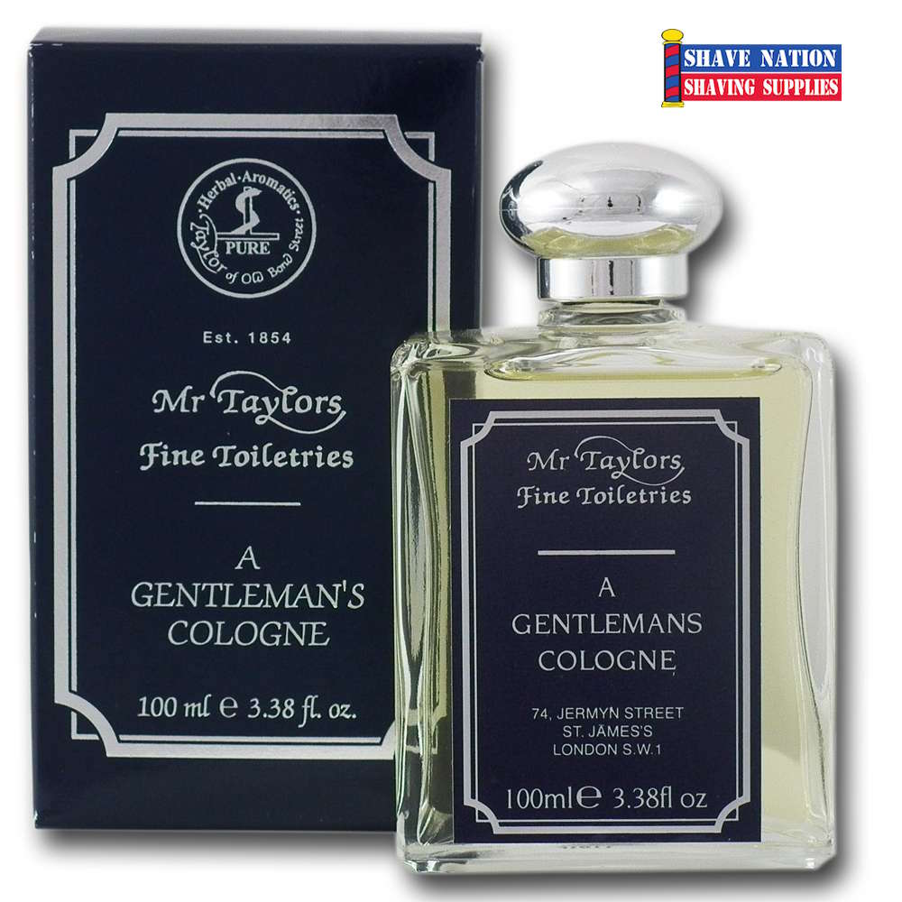 Taylor of Old Bond Street Mr Taylor's Cologne for Men - Premium Fragrance for Formal Occasions & Evening Events