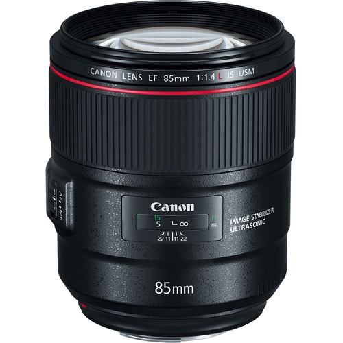 Canon EF 85mm f/1.4L IS USM Lens - Professional Portrait Photography Lens with Image Stabilization for DSLR Cameras - Perfect for Weddings, Studio Portraits & Low Light Shooting