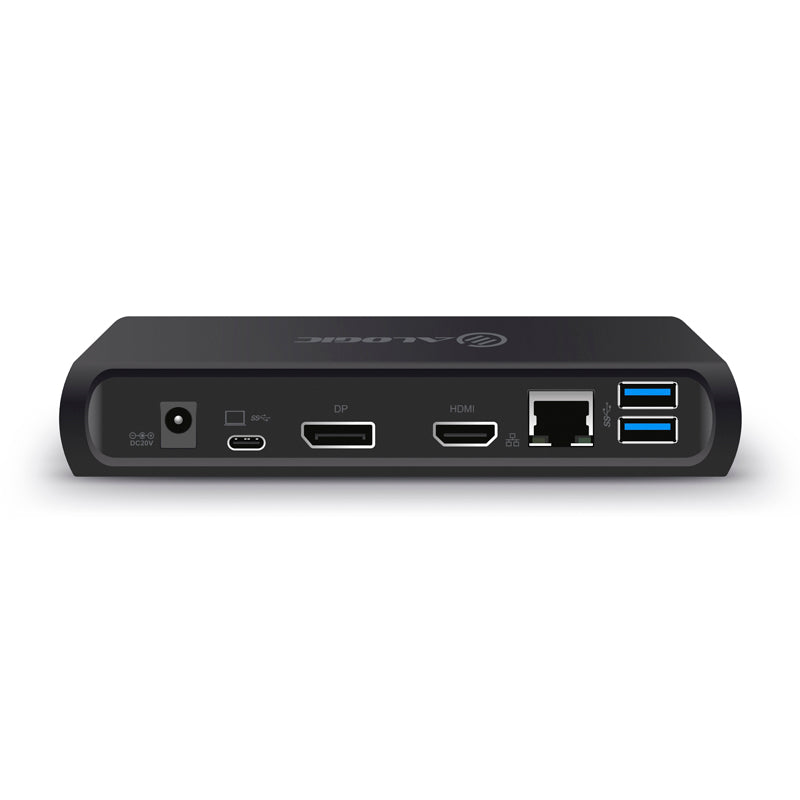 USB C Dual Monitor Docking Station with 100W Power Delivery - 4K HDMI & DisplayPort for MacBook Pro/Air, Dell, HP Laptops - Home Office & Gaming Setup
