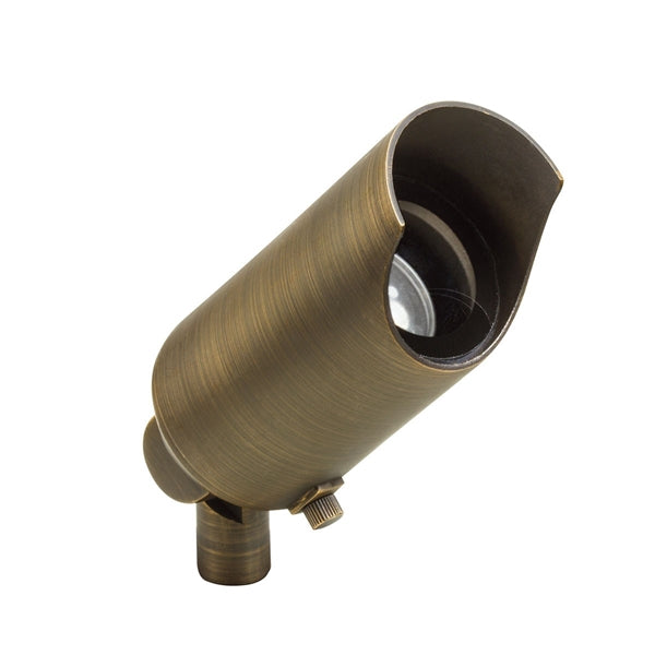 Kichler 15384CBR 12V Cast Brass Accent Up Light - Outdoor Landscape Lighting for Gardens, Pathways & Architectural Features