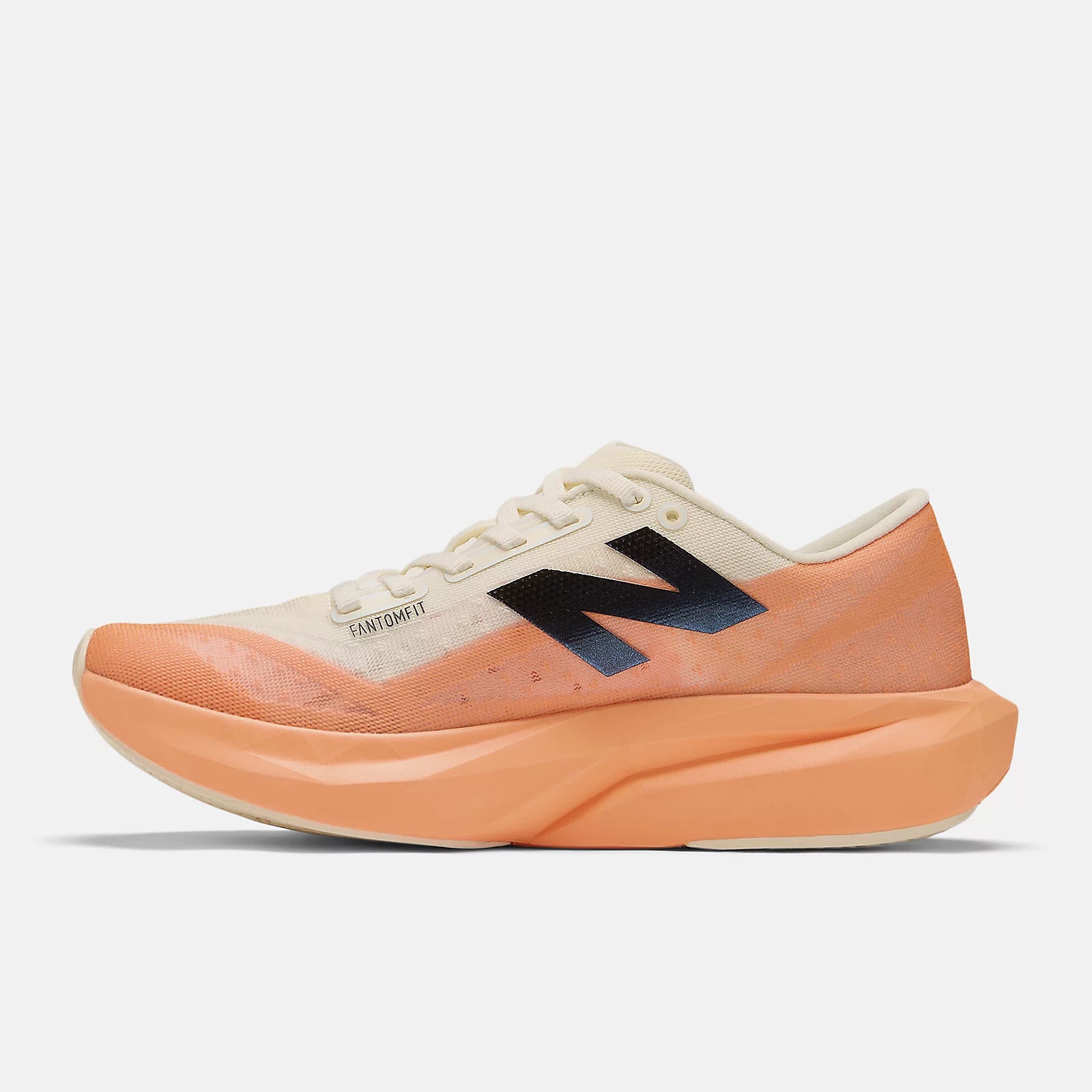 New Balance Women's FuelCell Rebel v4 Running Shoes - Hot Mango/Angora/Black | Lightweight & Responsive for Road Running, Training & Gym Workouts