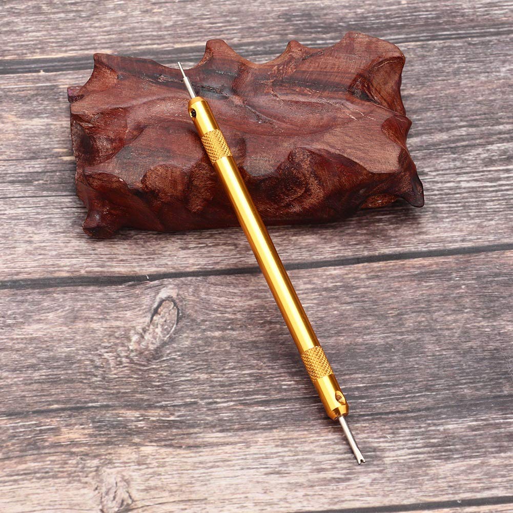 Professional Watch Spring Bar Tool - Portable Spring Bar Screwdriver with Aluminum Handle & Steel Head for Watch Repair | Perfect for Watchmakers, Jewelers & DIY Watch Band Replacement at Home or Workshop