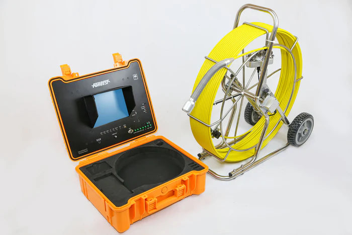 Best 3288TA 200ft Long Range Sewer Inspection Camera with Self-Leveling & Built-in Sonde Transmitter - Professional Drain Pipe Inspection for Plumbing, Municipal Maintenance & Industrial Use