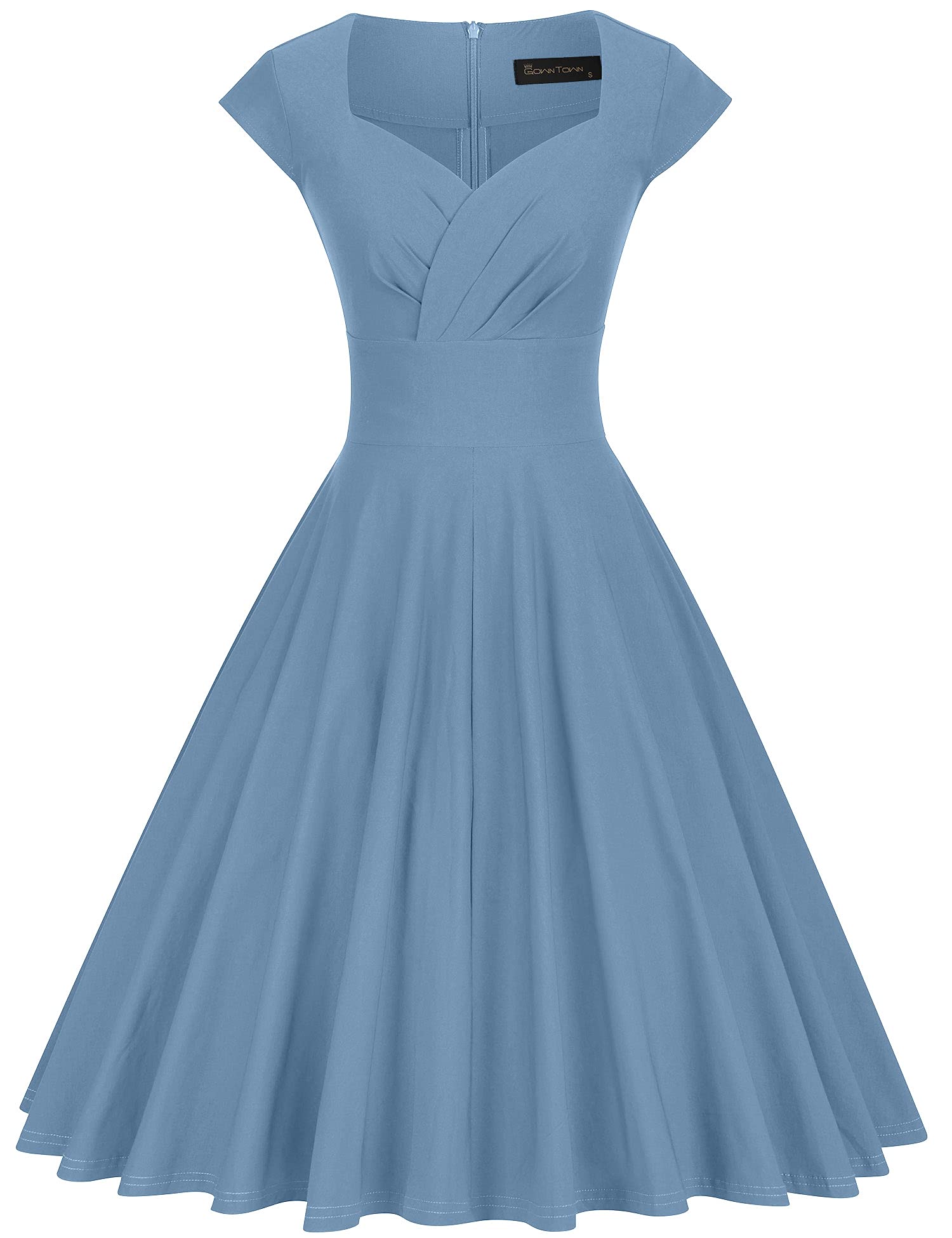 Vintage 1950s Swing Dresses for Women - Stretchy Retro Party Dresses by GownTown | Perfect for Cocktail Parties, Weddings & Special Occasions