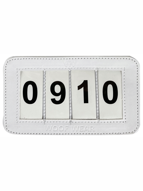 WoofWear Competition Saddle Pad Number Holder - Horse Riding Show Jumping & Dressage Accessories for Equestrian Events