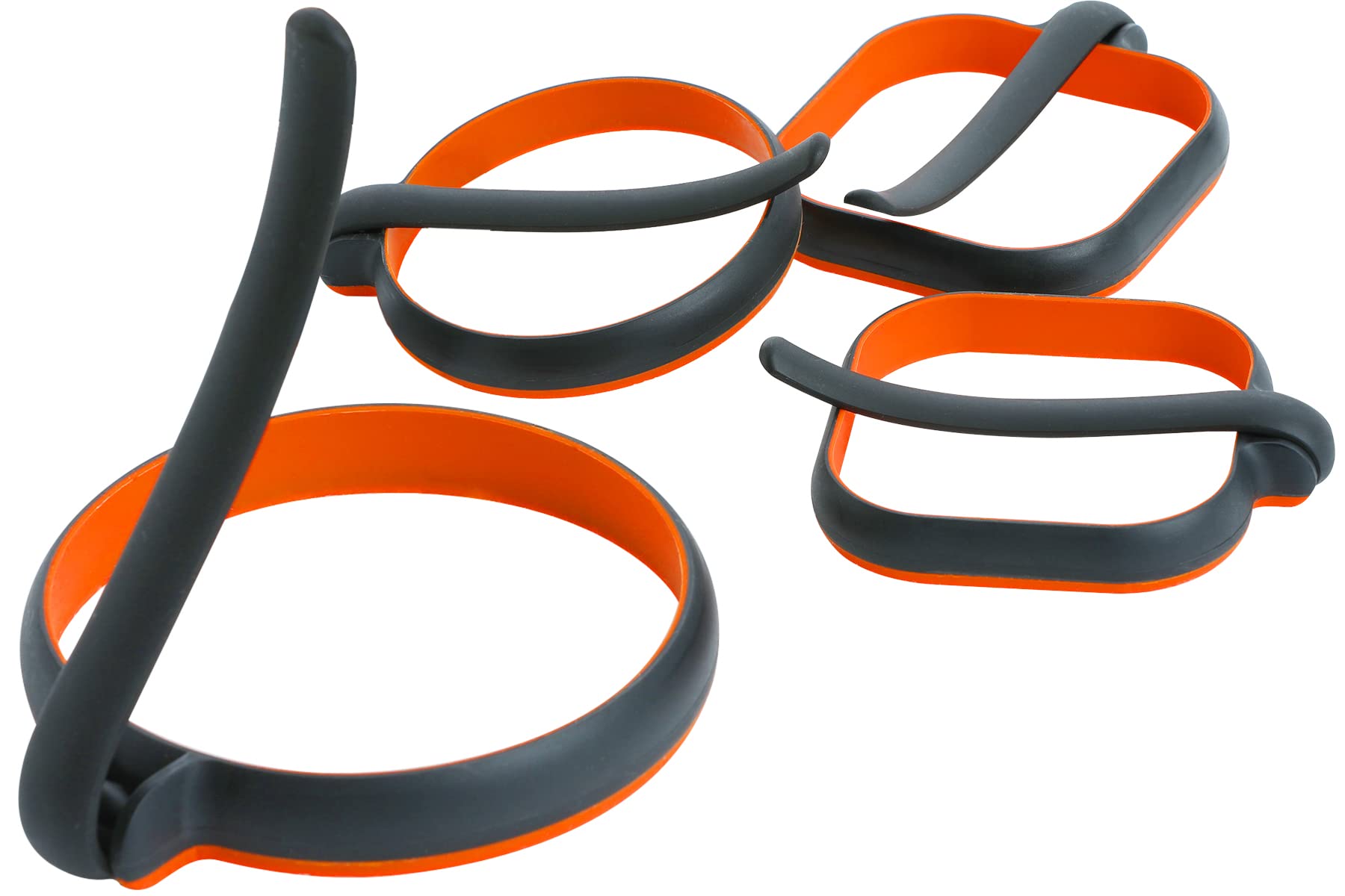 Non-Stick Silicone Egg Rings for Egg McMuffins, Pancakes & English Muffins - Foldable Round Crumpet Mold for Frying Pan - Perfect for Breakfast Sandwiches, Homemade Fast Food & Cooking