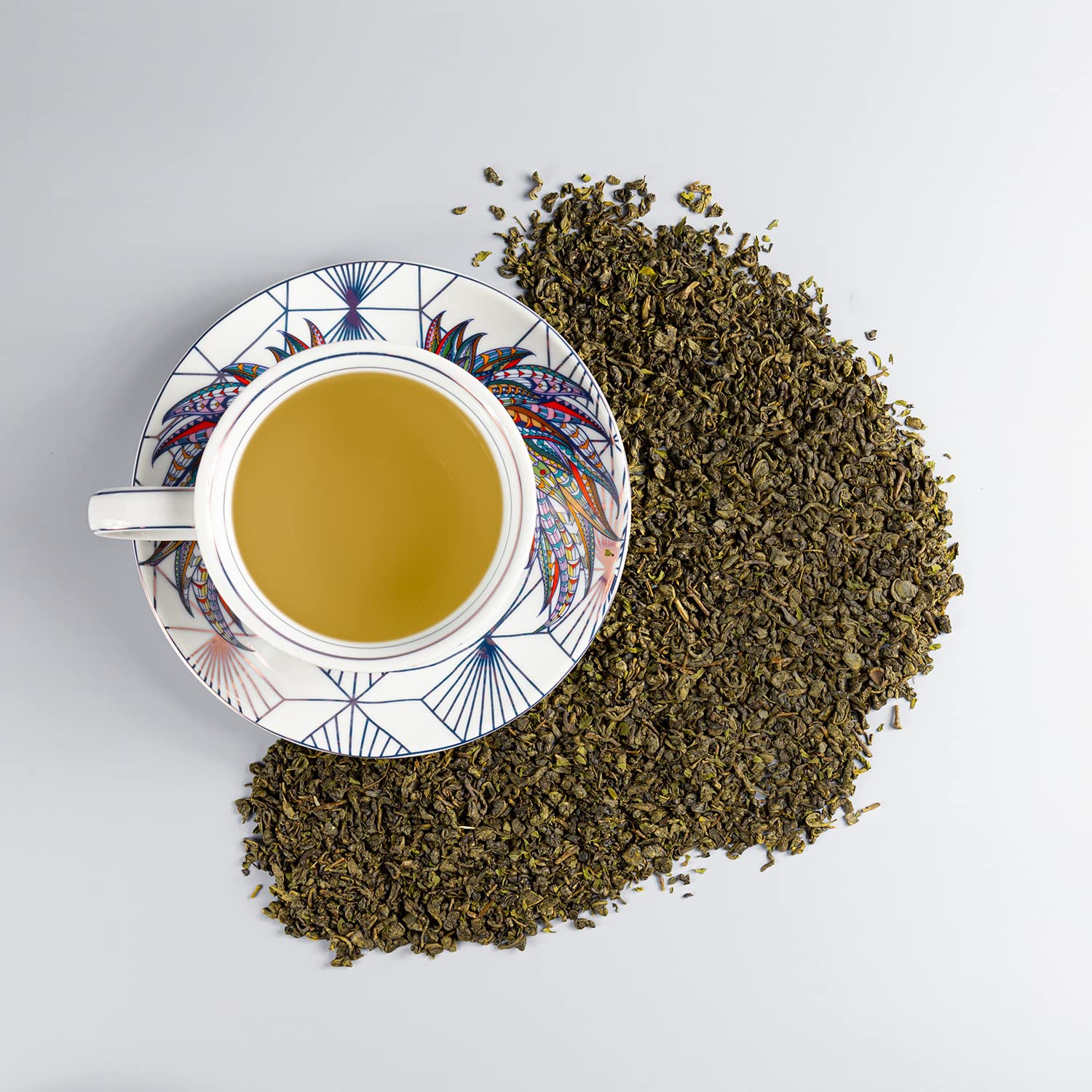 Organic Moroccan Mint Green Tea - Refreshing & Crisp Flavor, 4oz (96 Servings) - Perfect for Relaxation, Afternoon Tea & Healthy Hydration