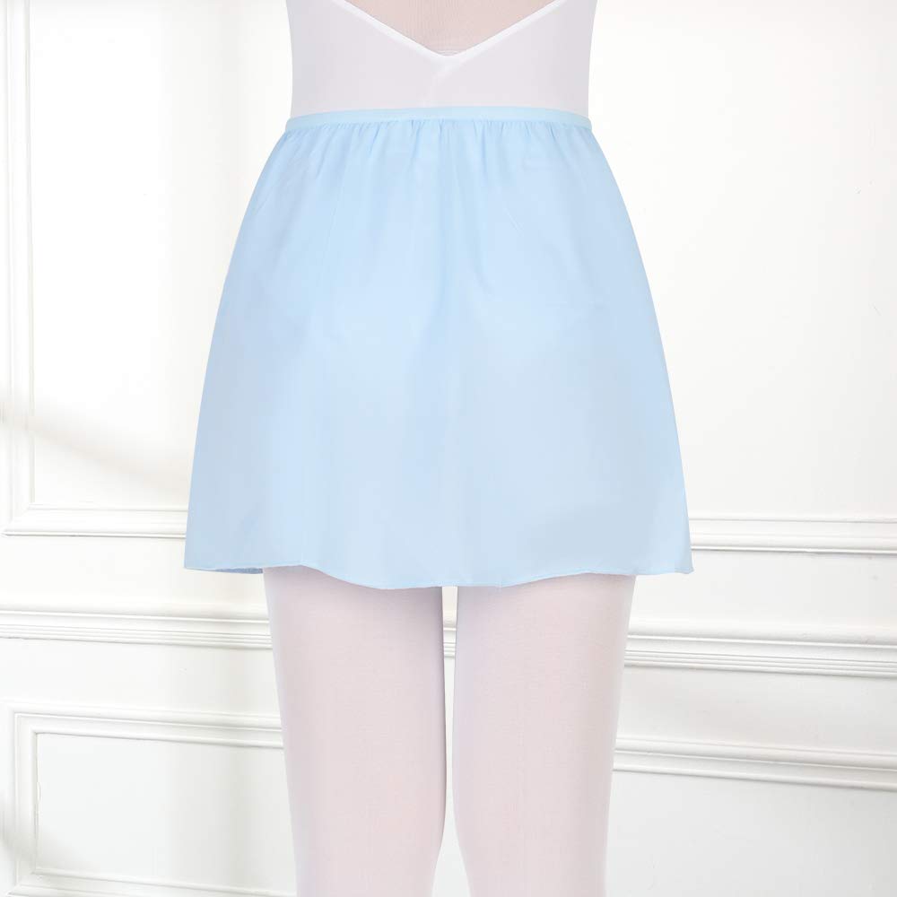 Bezioner Ballet Wrap Skirt - Flowy Chiffon Dance Skirt with Elastic Waist for Women & Girls | Perfect for Ballet Class, Dance Practice & Casual Wear