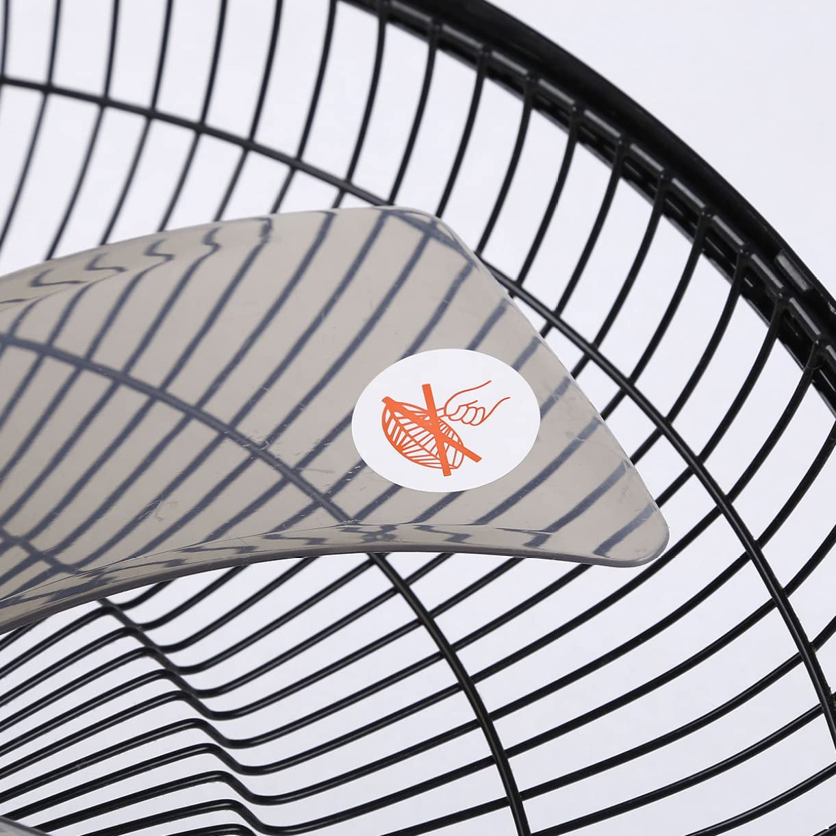 FEESHOW 5-Blade Plastic Fan Blade Replacement for 16 Inch Standing Pedestal Fan - Black - Perfect for Home, Office, and Outdoor Cooling