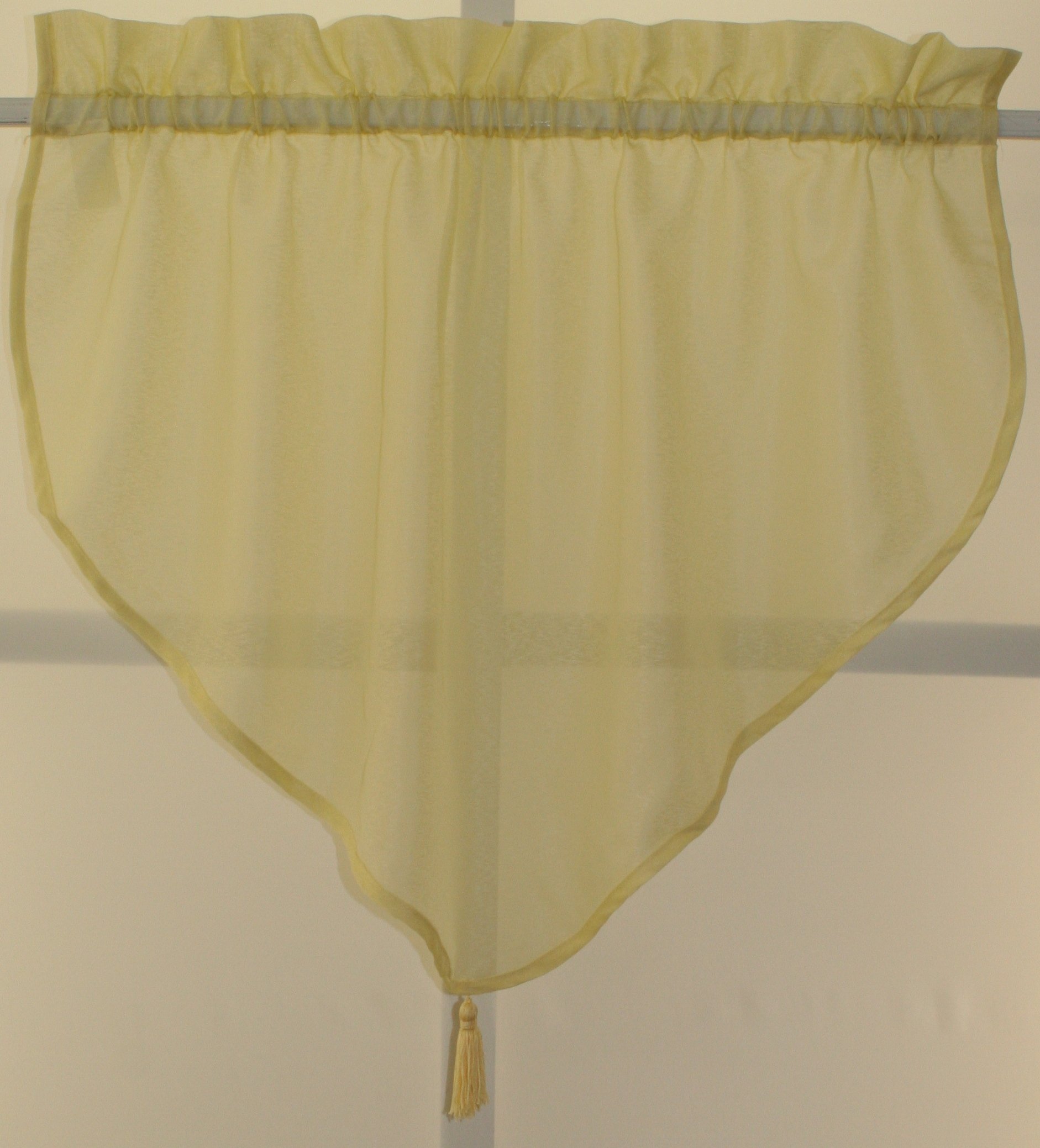 Starlight Semi-Sheer Privacy Voile Window Curtain Panel - 60