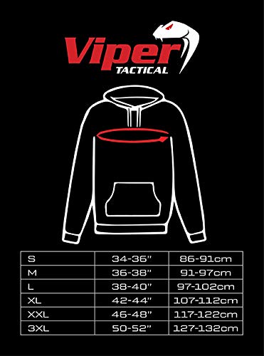 Viper TACTICAL Thermal Fleece Hoodie for Men & Women - Winter Outdoor Hunting, Camping & Hiking Jacket - Warm Windproof Fleece Pullover for Cold Weather Activities