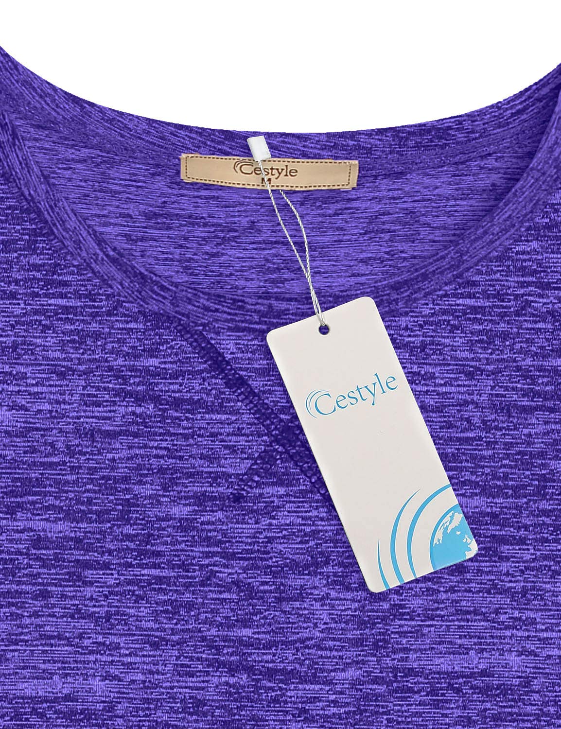 Cestyle Women's Workout Tops - Breathable Yoga Shirts, Running Tees & Activewear for Gym, Fitness & Outdoor Activities