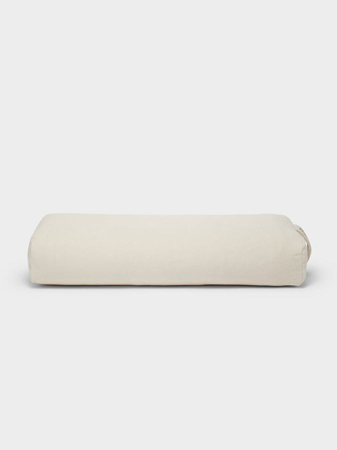 Manduka Rectangular Enlight Technology Meditation Bolster Cushion - Premium Yoga Support for Back, Hips & Knees - Ideal for Meditation, Yin Yoga & Home Relaxation