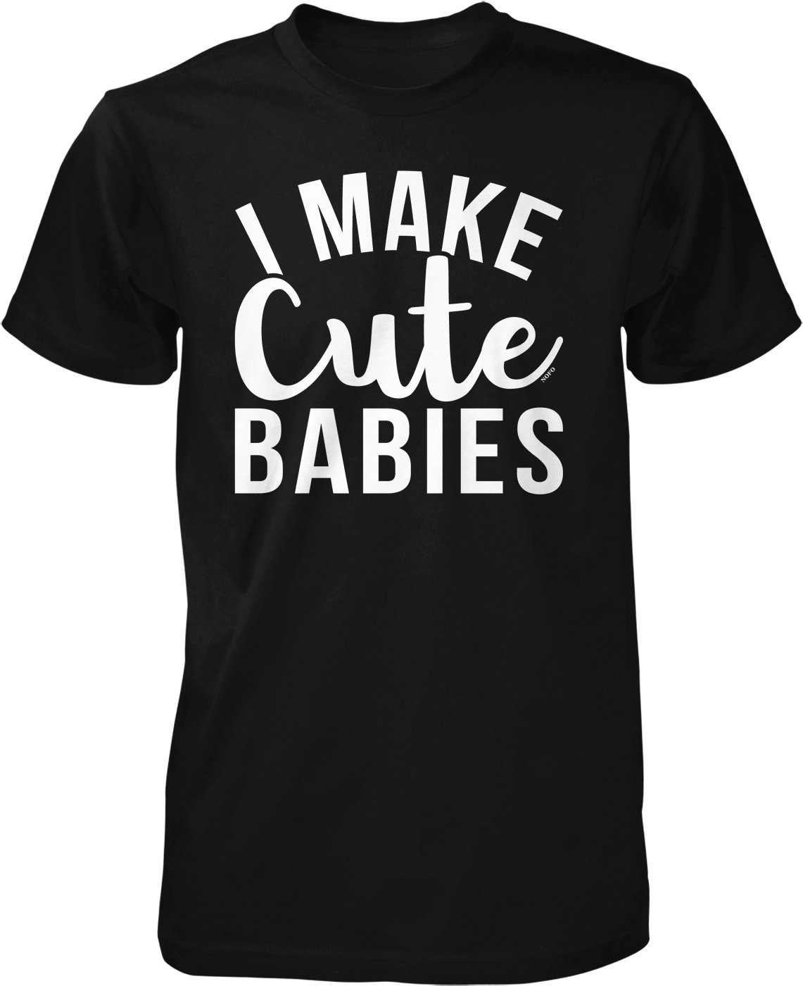 NOFO Clothing Co Men's T-Shirt - Cute Babies Design | Comfortable Casual Wear for Everyday Outings & Family Gatherings