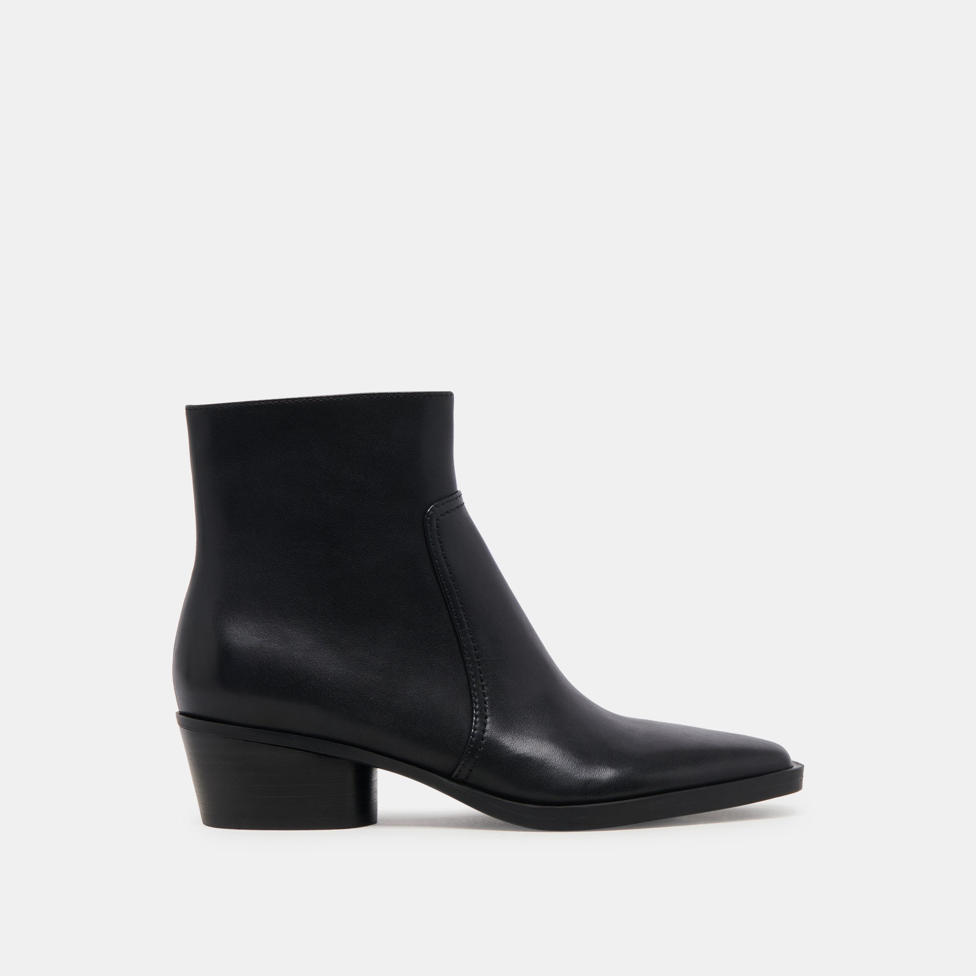 FAHARI H2O Waterproof Leather Boots for Women - Black Ankle Booties | Slip Resistant, Comfortable for Rain, Snow & Outdoor Activities