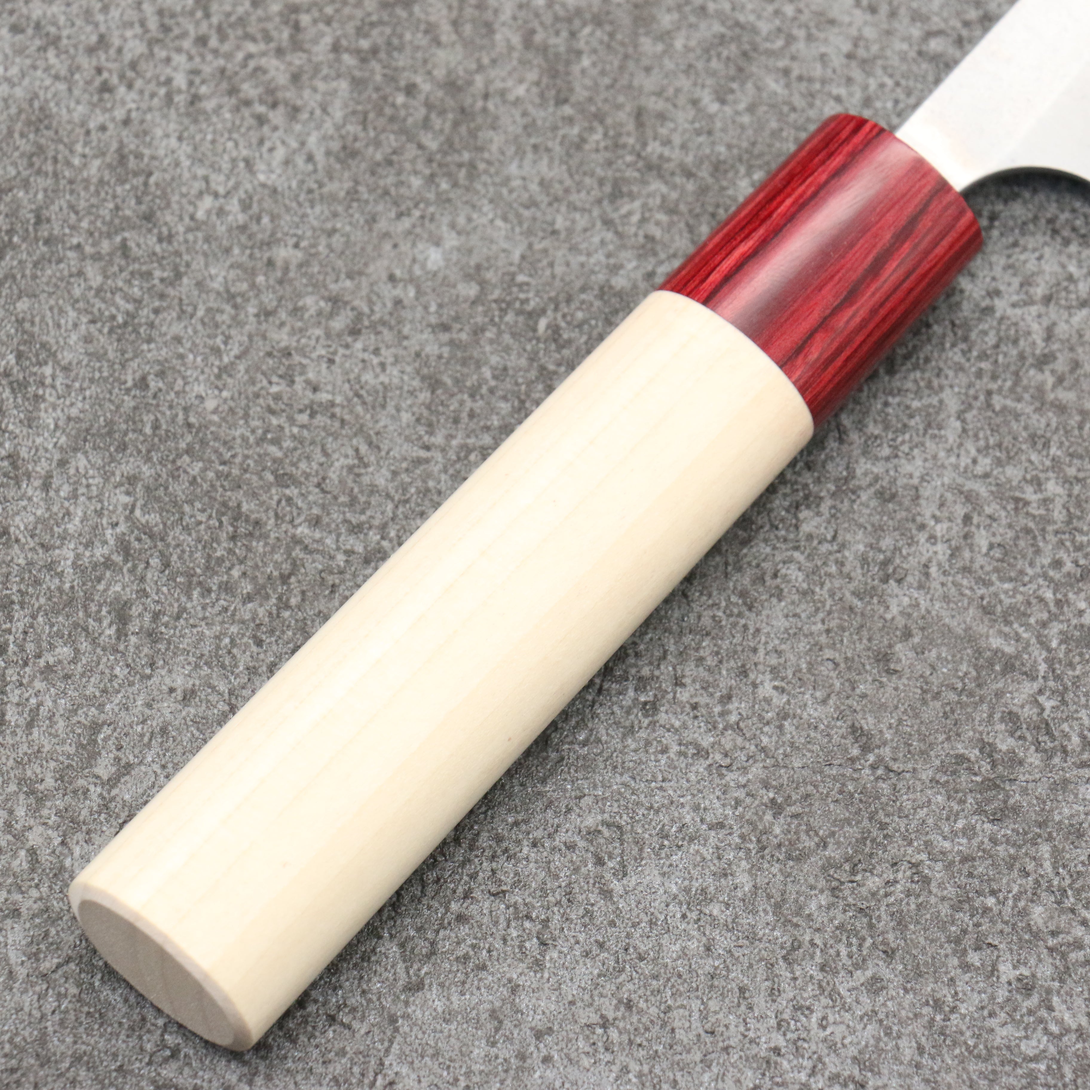 Masakage Yuki 75mm White Steel No.2 Nashiji Paring Knife with Magnolia Handle - Perfect for Precision Peeling, Slicing & Kitchen Prep