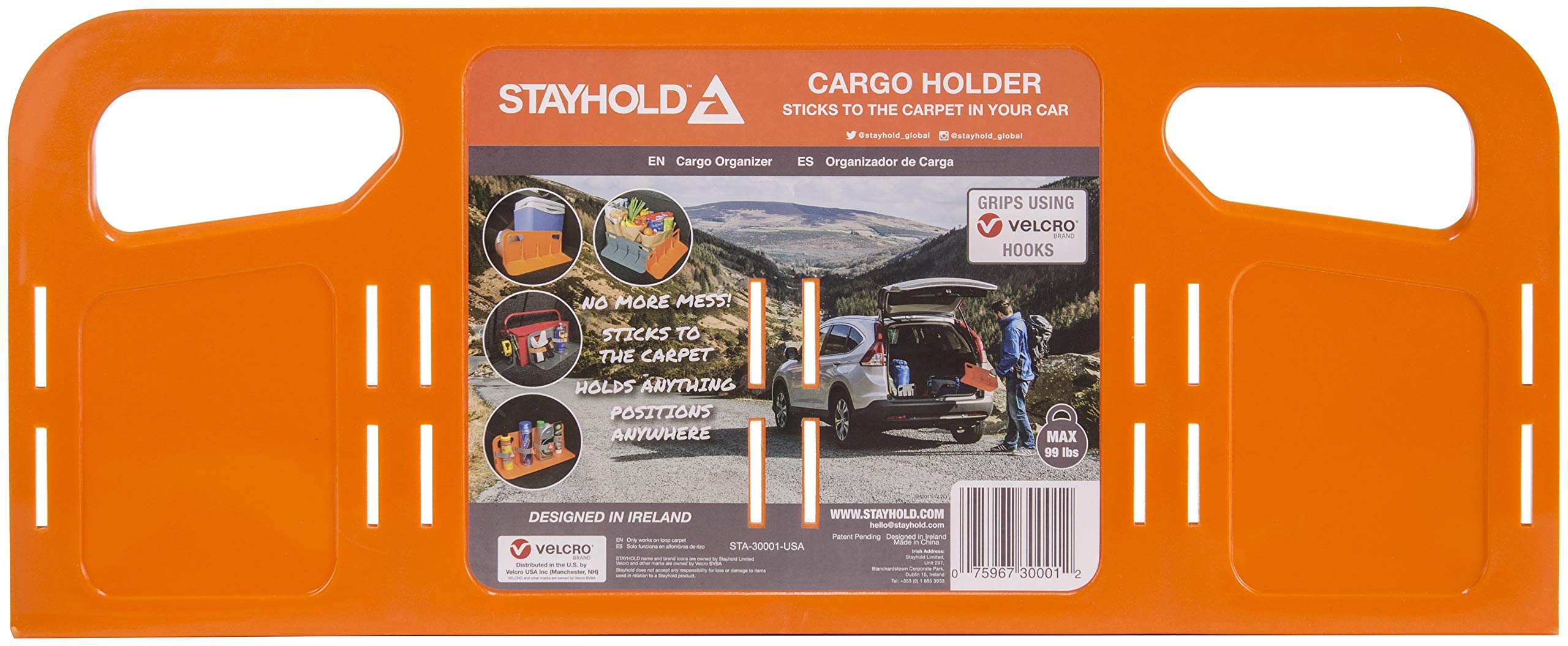 STAYHOLD Classic Cargo Organizer - Durable Car Trunk Storage Bag with Multiple Pockets for Travel, Camping & Road Trips - Perfect for SUV, Sedan & Truck Organization