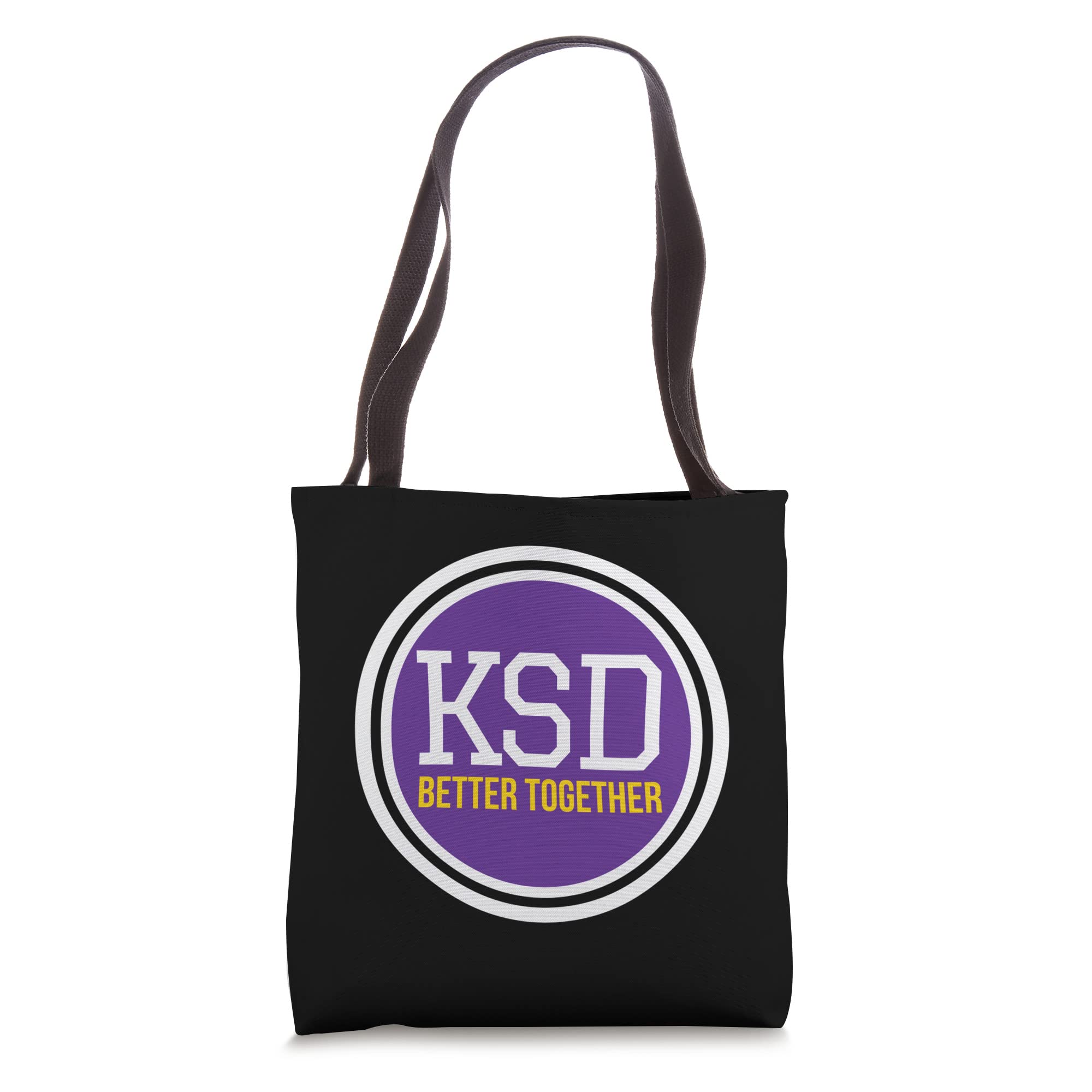 Stylish KSD Better Together Tote Bag - Durable Reusable Shopping Bag for Groceries, Beach & Work - Perfect Eco-Friendly Gift for Women & Men