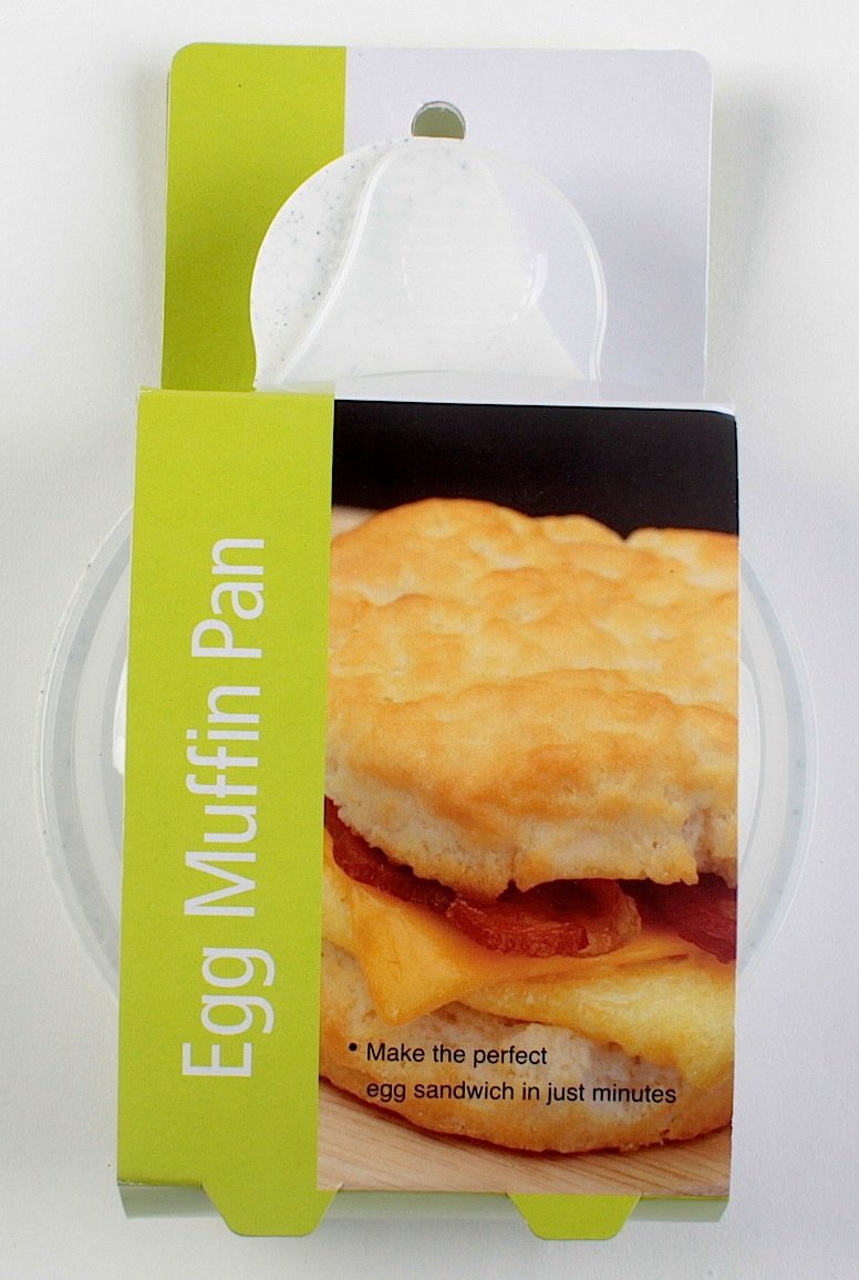 Good Living Microwave Egg Muffin Breakfast Sandwich Pan - 3-Pack Non-Stick Cookware for Quick & Easy Egg Muffins in 1 Minute - Perfect for Busy Mornings, Meal Prep & Healthy Breakfast On-The-Go