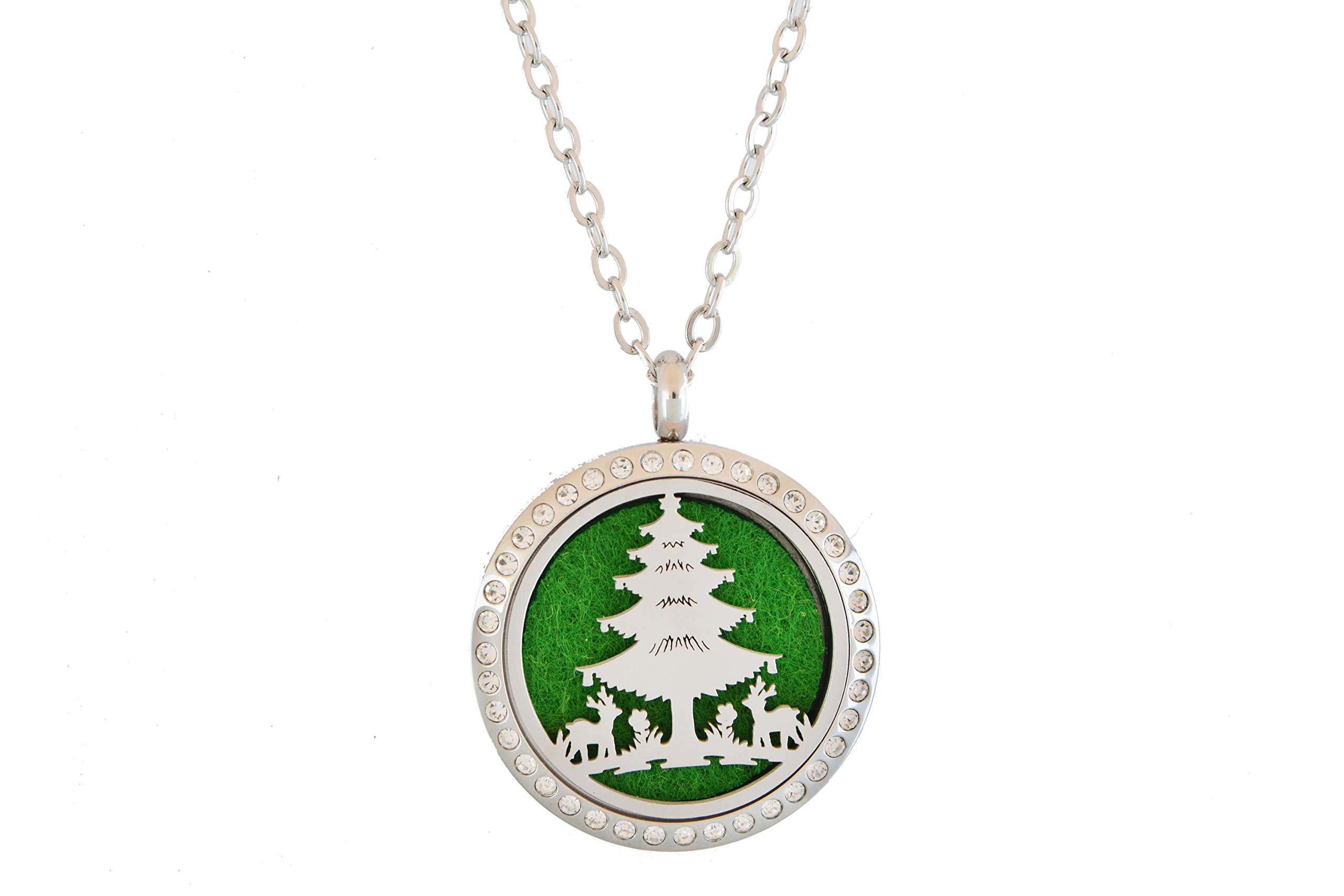 Aromatherapy Essential Oil Locket for Home & Travel