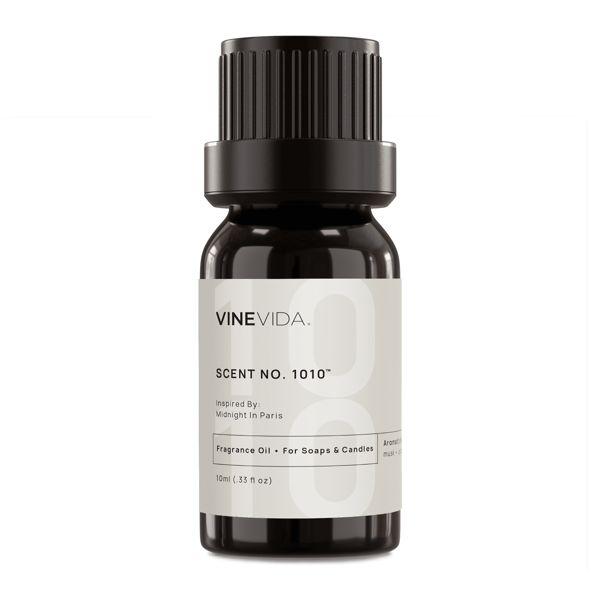 NO. 1010 Fragrance Oil for Soaps & Candles - Midnight In Paris & Hotel Costes Inspired Scent | Perfect for DIY Home Spa, Aromatherapy & Romantic Ambiance