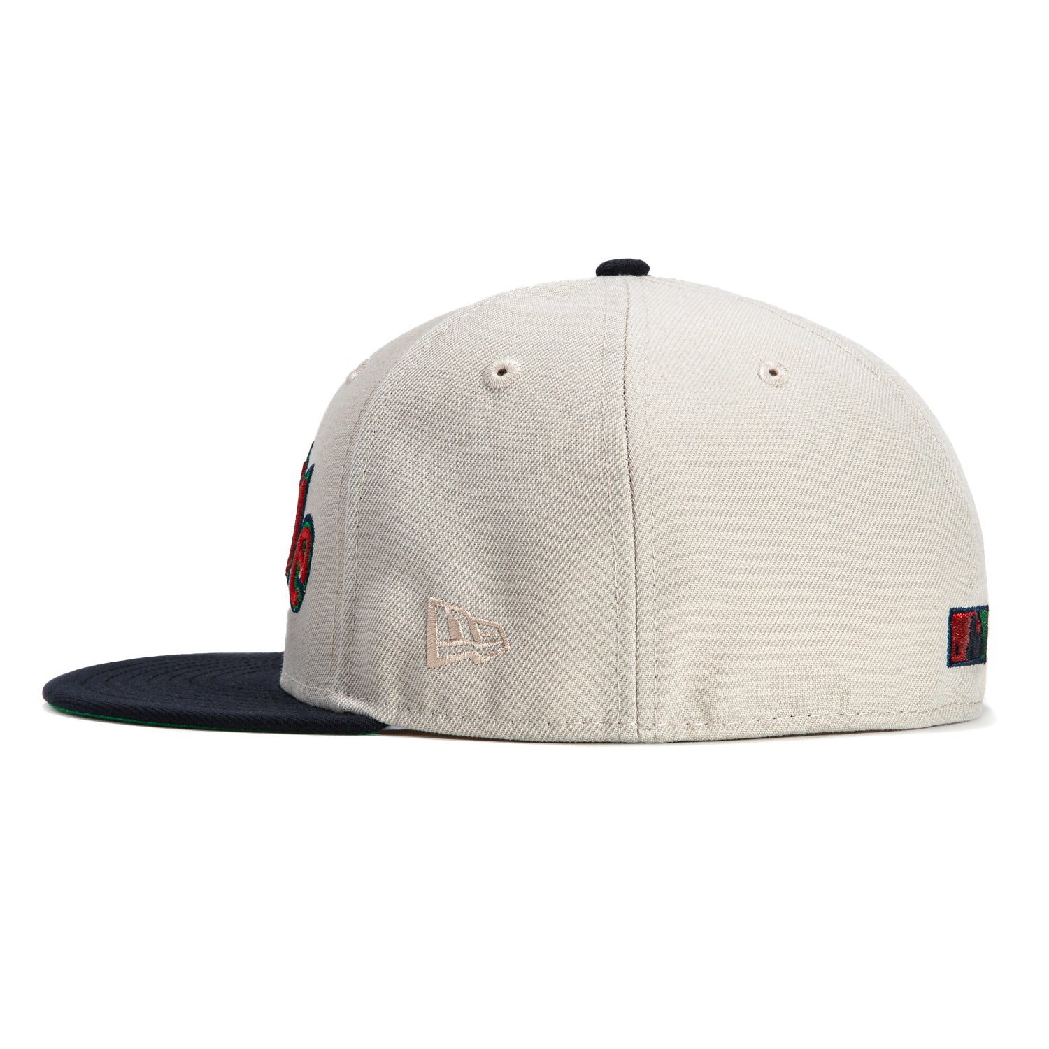 New Era 59Fifty Seattle Mariners 30th Anniversary Patch Snapback Hat - Navy, Red, Stone - MLB Baseball Cap for Men & Women - Perfect for Games, Fan Gear & Streetwear Fashion