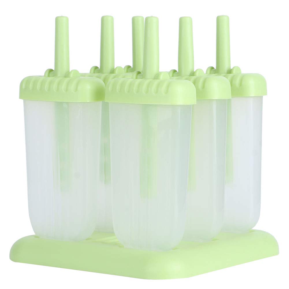 Reusable Plastic Ice Cream Molds - DIY Baking Mould Kit for Homemade Yogurt Sticks, Juice Pops & Fruit Smoothies | Perfect for Kitchen Supplies, Summer Treats & Kids Snacks