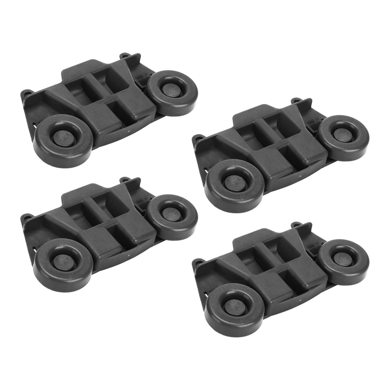 **High Accuracy ABS Dishwasher Lower Rack Wheel Replacement (4-Pack) – Easy Installation, Stable Fit for Kitchen Appliances – Compatible with Model W10195416V – Perfect for Dishwasher Repair & Maintenance**