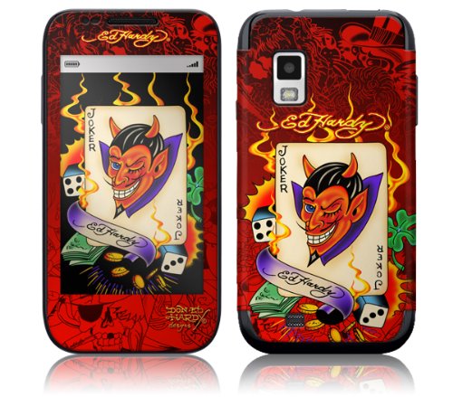 Ed Hardy Joker Design Samsung Galaxy S SCH-I500 Phone Case - Durable Protective Cover for Everyday Use & Stylish Accessory