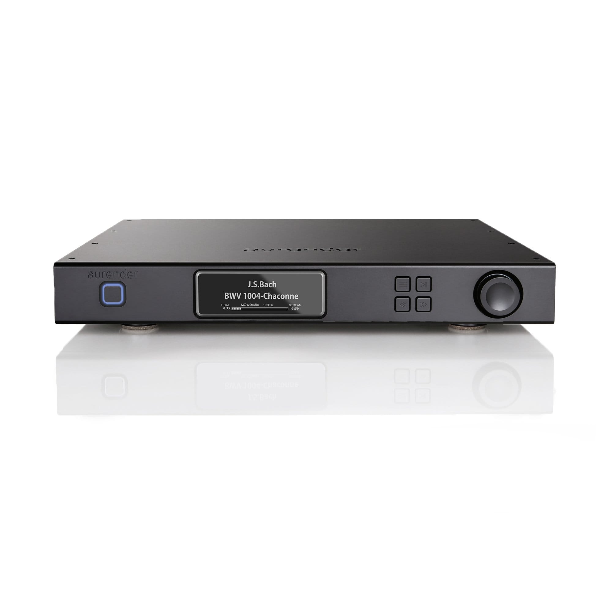 Aurender A10 Caching Network Music Server & Player with Analog Outputs - High-Fidelity Audio Streaming for Home Theater & Audiophile Systems (Demo Unit)