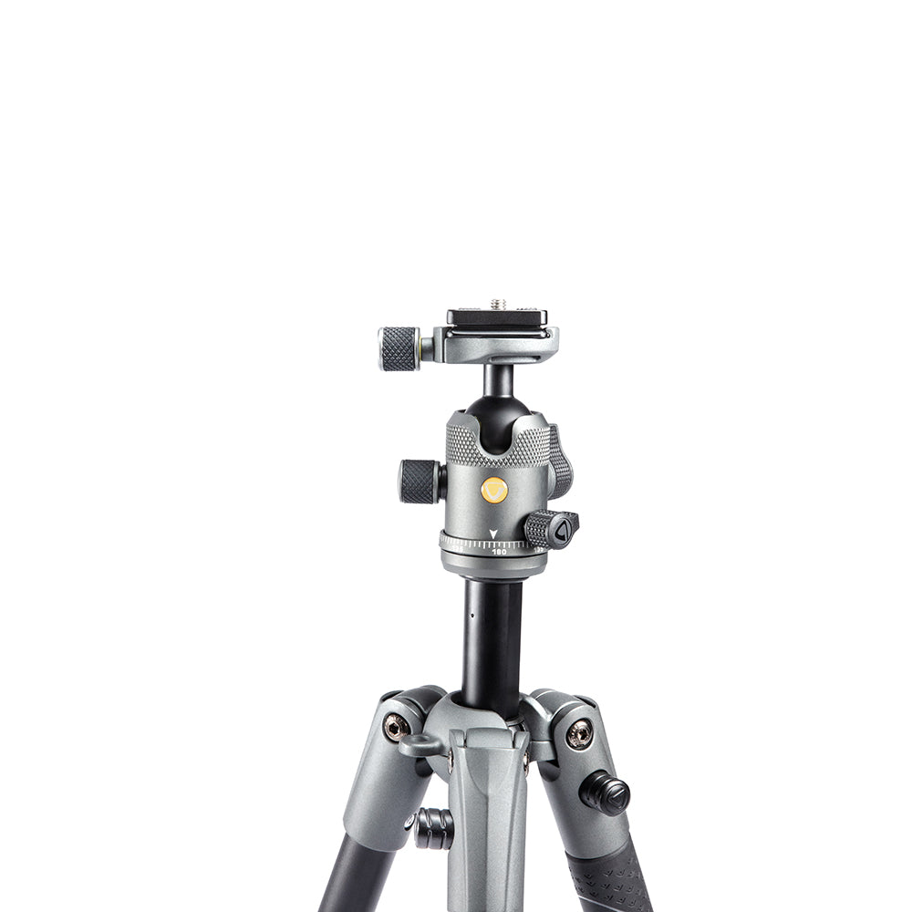 VEO 2S 235AB Lightweight Aluminum Travel Tripod & Monopod with 360° Ball Head - 13.2lbs/6kg Load Capacity - Perfect for Travel Photography, Hiking & Outdoor Adventures
